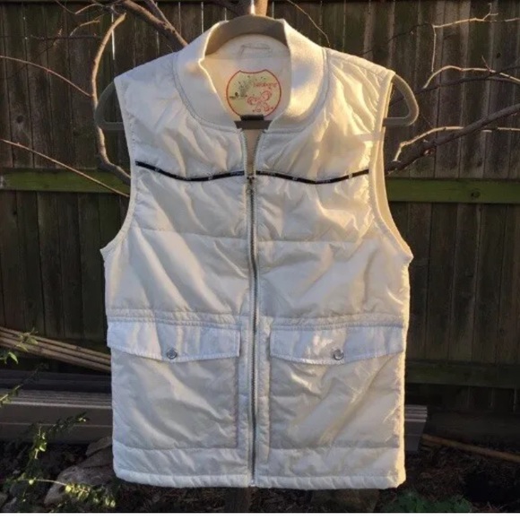 Billabong Winter White PILOT Vest w/Pearl Snaps - Picture 8 of 10